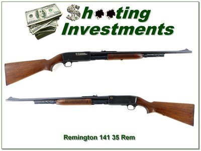 Remington Gamemaster Model 141 35 Rem Pump Rifle 24”