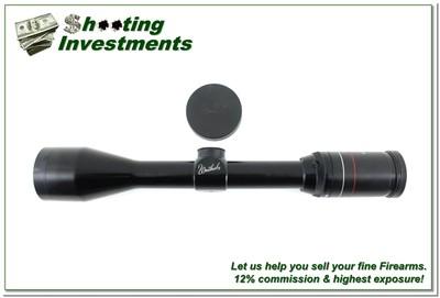 Weatherby Supreme Gloss 3X9 Scope excellent condition