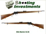 BSA Martini Cadet Rifle 32-20 24” 1921 - 1 of 4