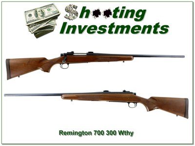 Remington 700 Classic in 300 Weatherby Magnum