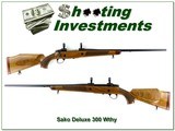 Sako AV Deluxe 300 Wby Mag Rare Like New 24.5” Rifle - 1 of 4