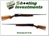 Browning A5 Light Twelve 12 GA 53 Belgium 28” Mod 3 digit serial number - 1 of 4