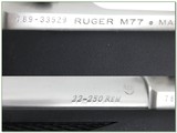 Ruger M77 Mark II All Weather Stainless 22-250 Rem 22” Rifle Like New - 4 of 4