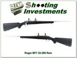 Ruger M77 Mark II All Weather Stainless 22-250 Rem 22” Rifle Like New - 1 of 4