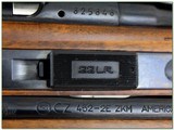 CZ Model 452-2E ZKM American 22 LR Rifle 22” w Nikon P22 Scope - 4 of 4
