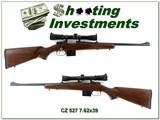 CZ Model 527M Carbine 7.62x39 18.5” Rifle Excellent w Weaver Scope - 1 of 4