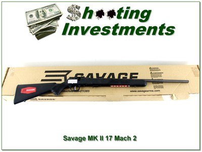 Savage Mark II 17 Mach 2 LNIB 21” Rifle