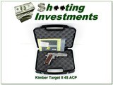 Kimber Stainless Target II 1911 45 ACP 5” In Case f - 1 of 4