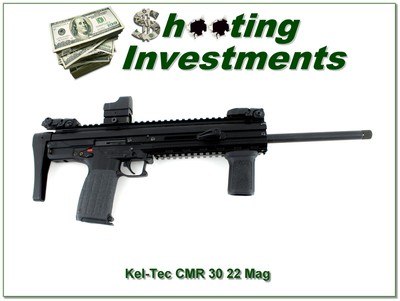 Kel Tec CMR 30 22 Mag 16.1Threaded Rifle w Bushnell Red Dot