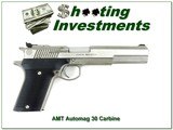 AMT Automag III 30 Carbine 6.5” Pistol Rare - 1 of 4
