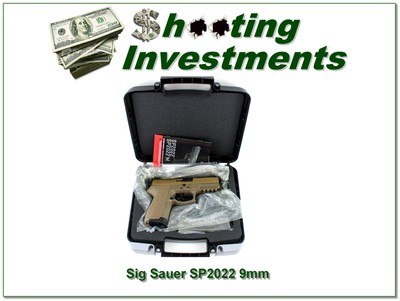 Sig Sauer SP2022 3.9” FDE 9mm Pistol LNIC