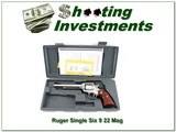 Ruger Model Single Nine 22 Mag Stainless 6.5” Revolver LNIB - 1 of 4