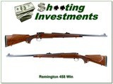 Remington Model 700 BDL 458 Win Mag Custom Shop 24” Rifle Like New - 1 of 4