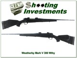 Weatherby Mark V original Fibermark in 300 Wthy Mag! - 1 of 4
