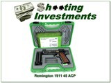 Remington Model 1911 R1 45 ACP 5” 2012 NWTF Commemorative Pistol NIB - 1 of 4