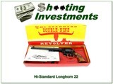 Hi Standard Longhorn Double Nine 22 LR 9.5” Revolver w Box - 1 of 4