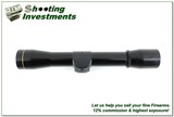 Leupold 4X RF Rimfire Special Gloss Duplex Rifle Scope w Covers Excellent - 4 of 4
