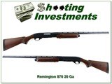Remington 870 LW Magnum 20 Gauge Exc Cond! - 1 of 4