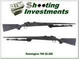 Remington Model 700 Varmint 22-250 Rem Black Synthetic 26” HB Like New - 1 of 4