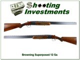 Browning Superposed 12 GA Belgium 1951 RKLT 30” F / M Excellent - 1 of 4