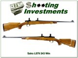 Sako L579 Forester Deluxe 243 Win Bofers Steel 23” Rifle - 1 of 4