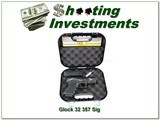 Glock GS Custom Model 32 2 mags in case Exc Cond! - 1 of 4