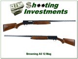 Browning A5 Magnum Twelve 12 GA 3” w 32” Full - 1 of 4
