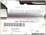 Ruger Super Redhawk 44 Mag Stainless 9.5” Revolver w Box and Rings - 4 of 4