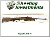 Ruger No.1 50th Anniversary 45-70 XX Wood! - 1 of 4