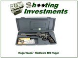 Ruger Super Redhawk Rare Target Grey 480 Ruger 7.5” Revolver w Box - 1 of 4
