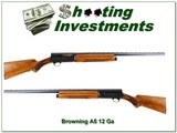 Browning A5 12 GA Belgium 28” Mod VR 1960 Shotgun - 1 of 4