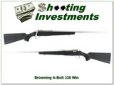 Browning A Bolt 338 Win Mag Stainless Stalker 26” Rifle - 1 of 4