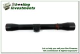 Vintage very early Leupold M7 4X Target Dot gloss scope - 4 of 4
