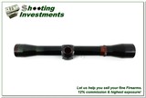 Vintage very early Leupold M7 4X Target Dot gloss scope - 3 of 4