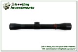 Vintage very early Leupold M7 4X Target Dot gloss scope - 1 of 4