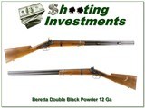 Beretta 1680 Pietro Double 300 Year Commemorative Black Powder 12 GA 30” Shotgun - 1 of 4