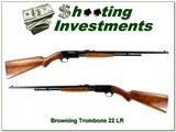 FN Browning TD Trombone Belgium 22 LR 22” Rifle Early Like New - 1 of 4