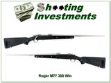 Ruger M77 Mark II Stainless Skeleton 300 Win Mag 24” Rifle Excellent - 1 of 3