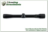 Vintage Redfield 4x 3/4” Tube Gloss Denver USA Rifle Rimfire Rifle Scope w Fine Reticle and Covers - 2 of 4