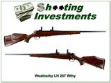 Weatherby Mark V Deluxe 257 Wby Mag German LH 24” w Excellent Wood 1971 - 1 of 4