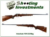 Anschutz Model 1516 22 Mag German 24” Rifle - 1 of 4