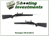 Remington 700 Varmint Target 22-250 AI 25” Stainless HB - 1 of 4