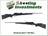 Weatherby Mark V Accumark 300 Wby Mag 26” Rifle - 1 of 4