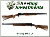 Browning BAR 22 Type 1 Steel Receiver 22 LR 20” Rifle Excellent - 1 of 4