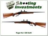 Ruger No.1 B 26in 220 Swift Red Pad nice - 1 of 4