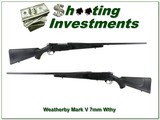 Weatherby Mark V 7mm Wby Mag 26” Black Synthetic Rifle - 1 of 4