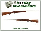 Kimber 84M Varmint 22-250 Walnut and stainless - 1 of 4