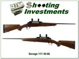 Savage Model 111 Lightweight Hunter 30-06 20” Rifle Excellent - 1 of 4
