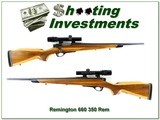 Remington Model 660 350 Rem Mag 20” Rifle Rare w Bushnell Scope - 1 of 4