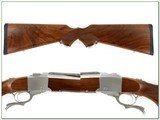 Ruger No. 1 Stainless Walnut Tropical 7.62x39 22” Rifle Rare Like New - 2 of 4